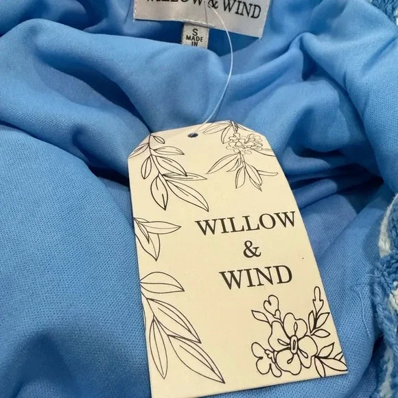 NWT Willow and Wind Crochet dress small MSRP 129 Beachy Summer Resort - Picture 6 of 8